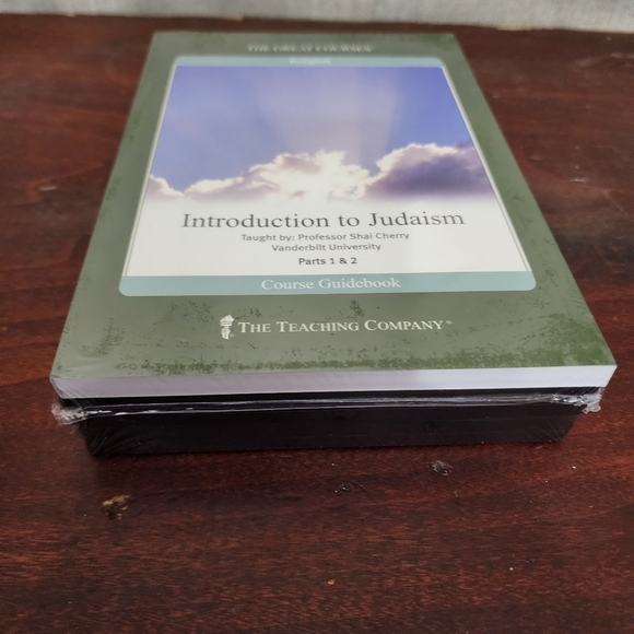 The Great Courses Introduction To Judaism Part 1 & 2 Cds + Guidebook / Cherry - Picture 3 of 5